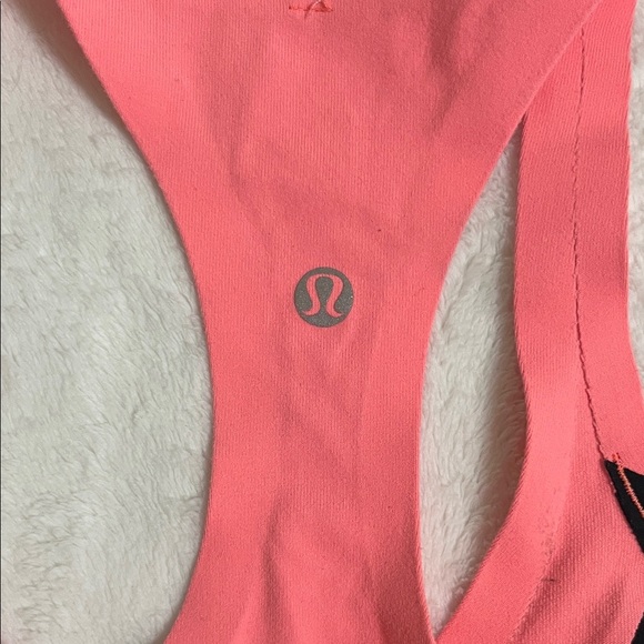 Lululemon Athletica Pink and Black Tank Top - Picture 3 of 4
